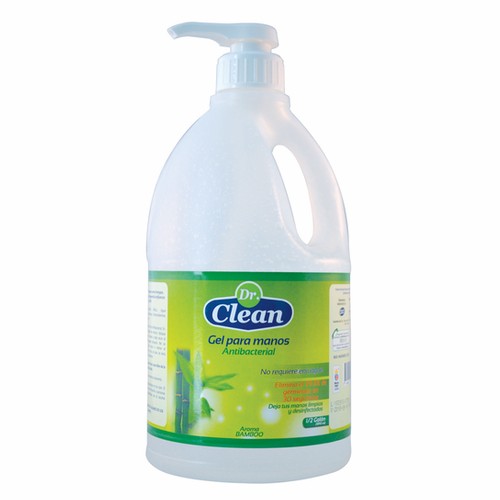 GEL ANTIBACTERIAL DR CLEAN BAMBU CON DOSIFICADOR 2 LITROS