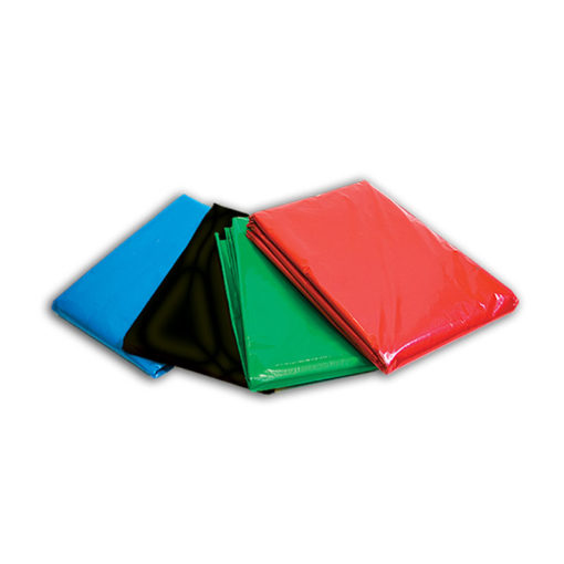 FUNDA PLASTICA 30X36 (76X92CM) 1.2M VERDE PAQ X 10UND