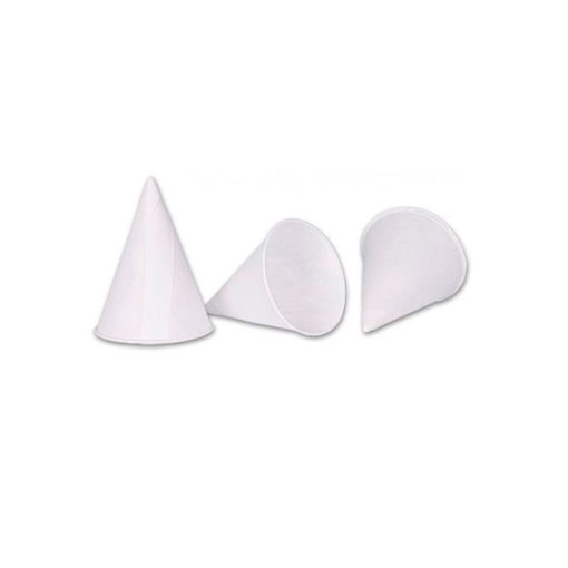 VASO DE PAPEL CONICO BLANCO 4OZ  PAQUETE X 200 UNIDADES