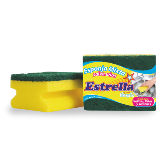ESPONJA ESTRELLA MIXTA