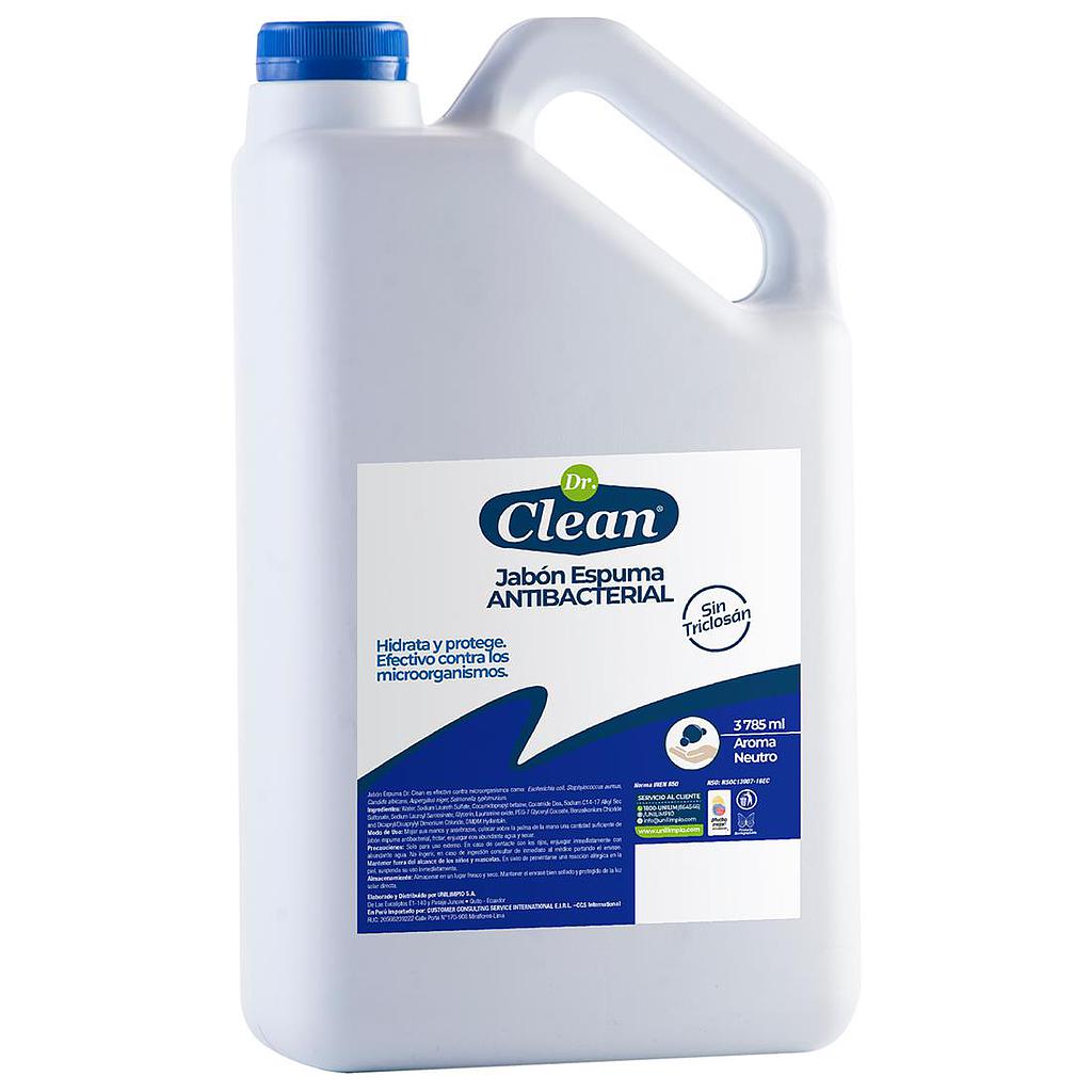 JABON ESPUMA PARA MANOS DR CLEAN GALON