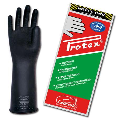 GUANTE CAUCHO PROTEX C:25 TALLA 8.5